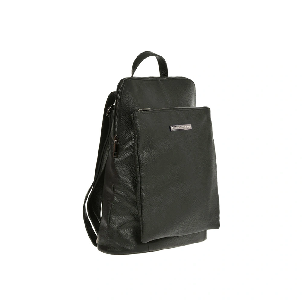 Rucsac din piele naturala Chiara Canotti CC1244, Negru, #2, Bagsy