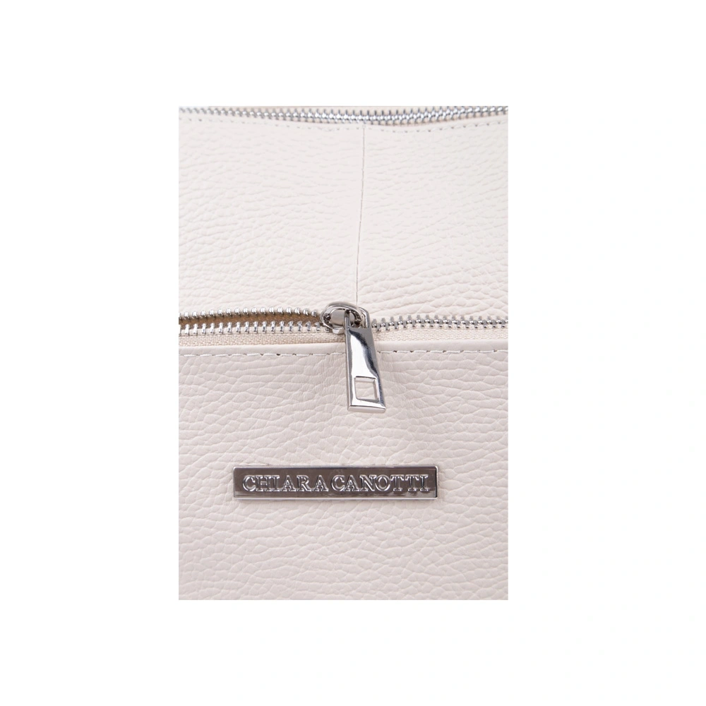 Rucsac din piele naturala Chiara Canotti CC1244, Bej, Nr. 4, Bagsy