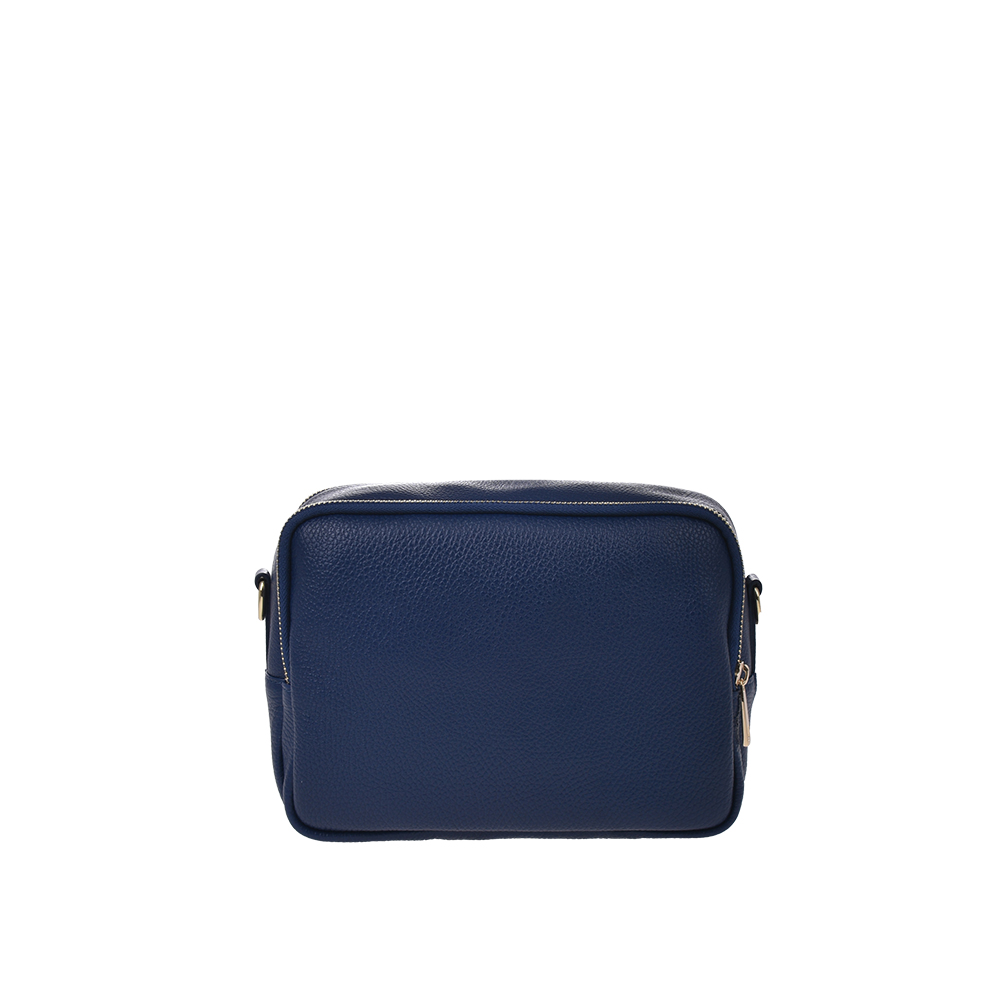 Geanta de umar din piele naturala Chiara Canotti CC1192, Albastru, #3, Bagsy