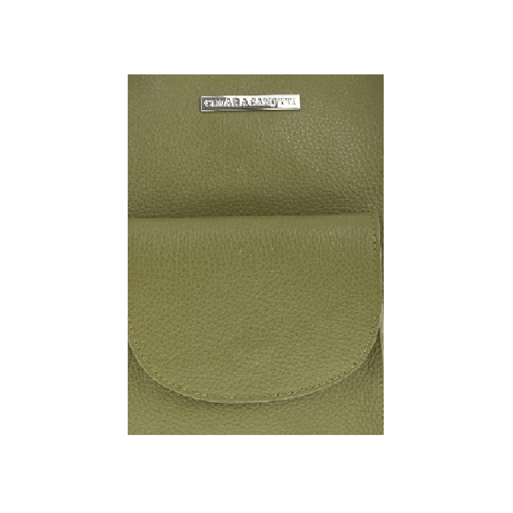 Rucsac dama din piele naturala Chiara Canotti CC1022, Verde, #9, Bagsy