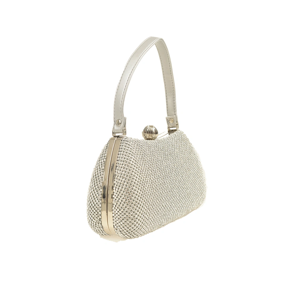 Geanta de ocazie Antonia Moretti AM1312, Argintiu, #2, Bagsy