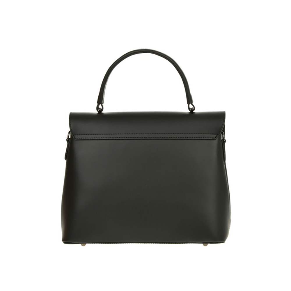 Geanta de mana din piele naturala Antonia Moretti AM1304, Negru, #7, Bagsy