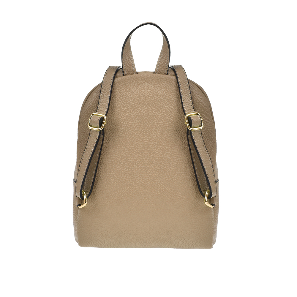 Rucsac dama din piele naturala Chiara Canotti CC1228, Grej, #3, Bagsy