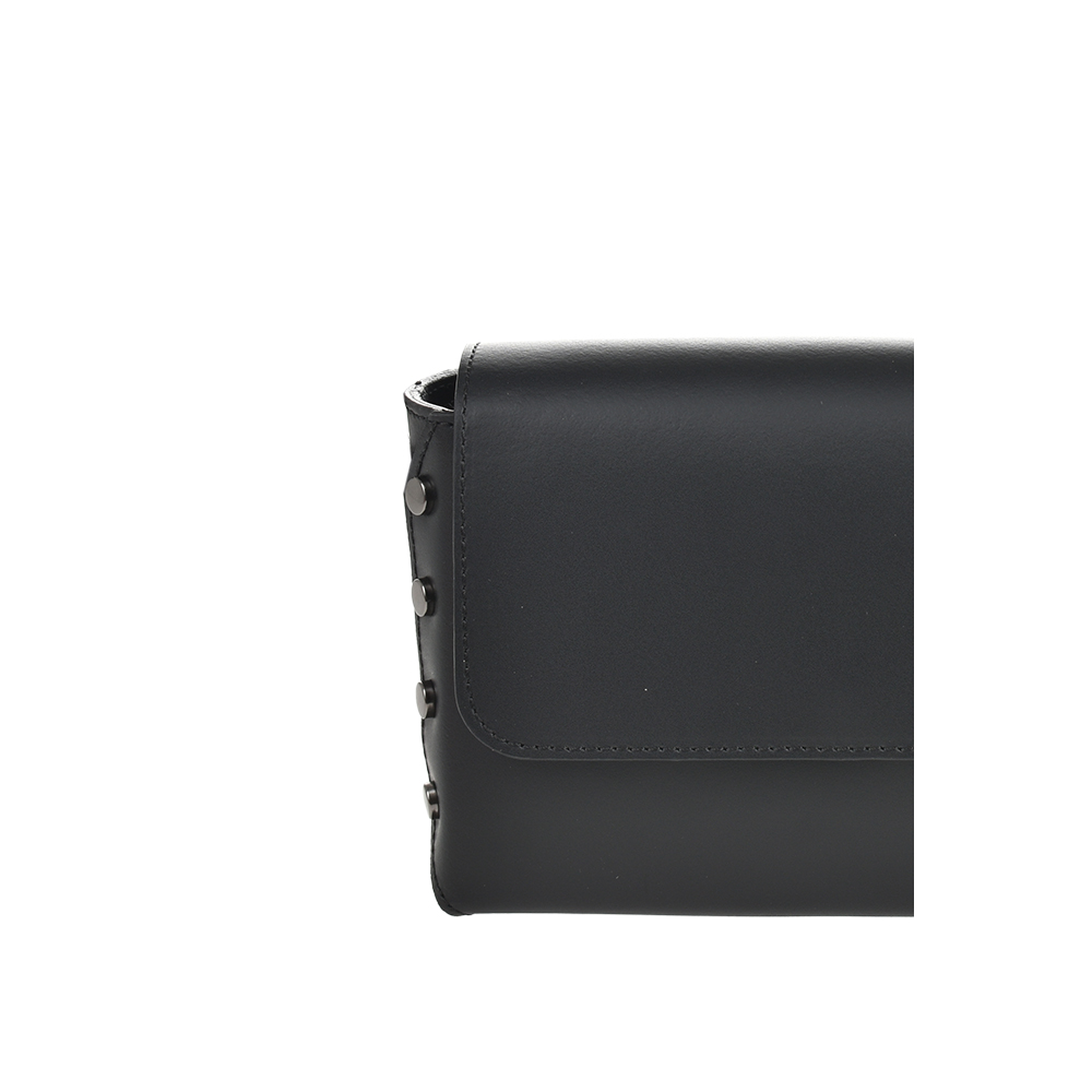 Geanta de mana din piele naturala Antonia Moretti AM1322, Negru, #5, Bagsy