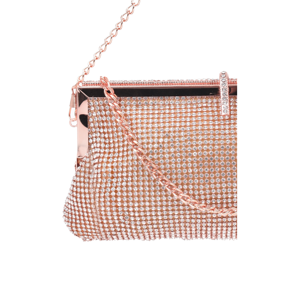 Geanta de ocazie Antonia Moretti AM1325, Sampanie, #5, Bagsy