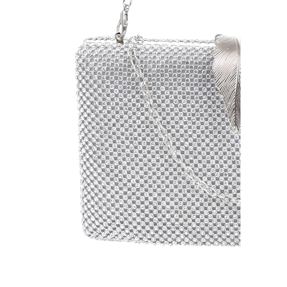 Geanta de ocazie Antonia Moretti AM1327, Argintiu, #5, Bagsy