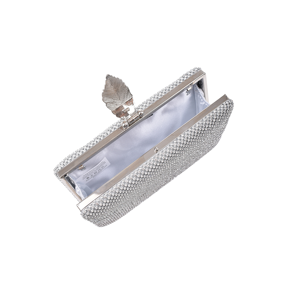 Geanta de ocazie Antonia Moretti AM1327, Argintiu, #4, Bagsy