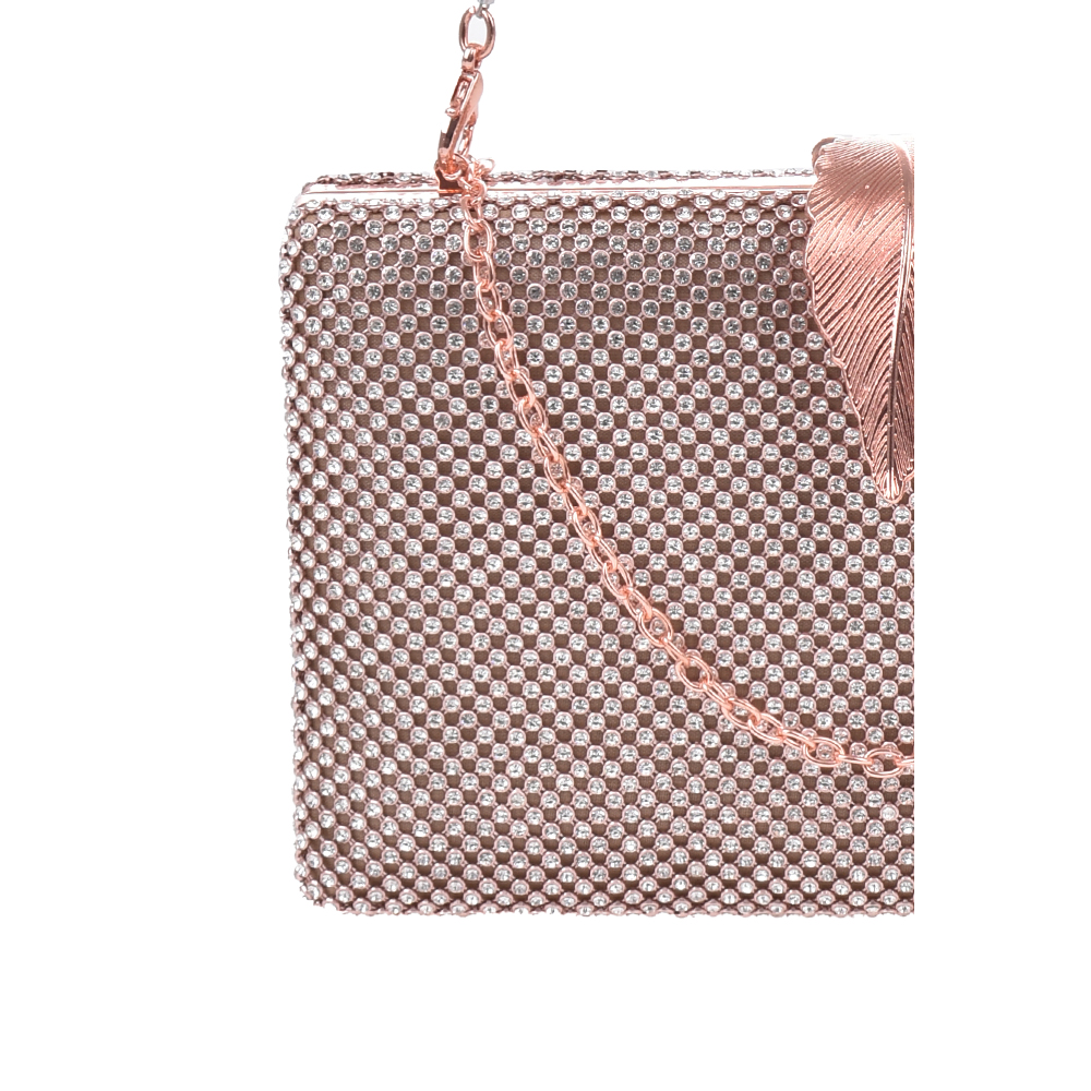 Geanta de ocazie Antonia Moretti AM1327, Sampanie, #5, Bagsy