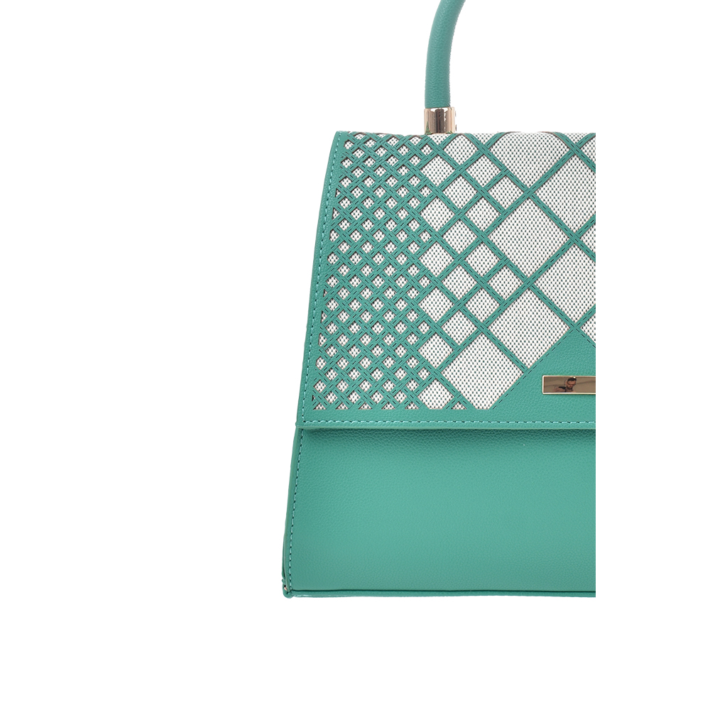 Geanta de mana Francesca Rossi FR6043, Verde, #5, Bagsy