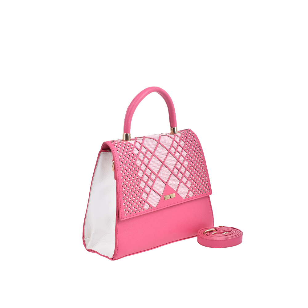 Geanta de mana Francesca Rossi FR6043, Roz, #2, Bagsy