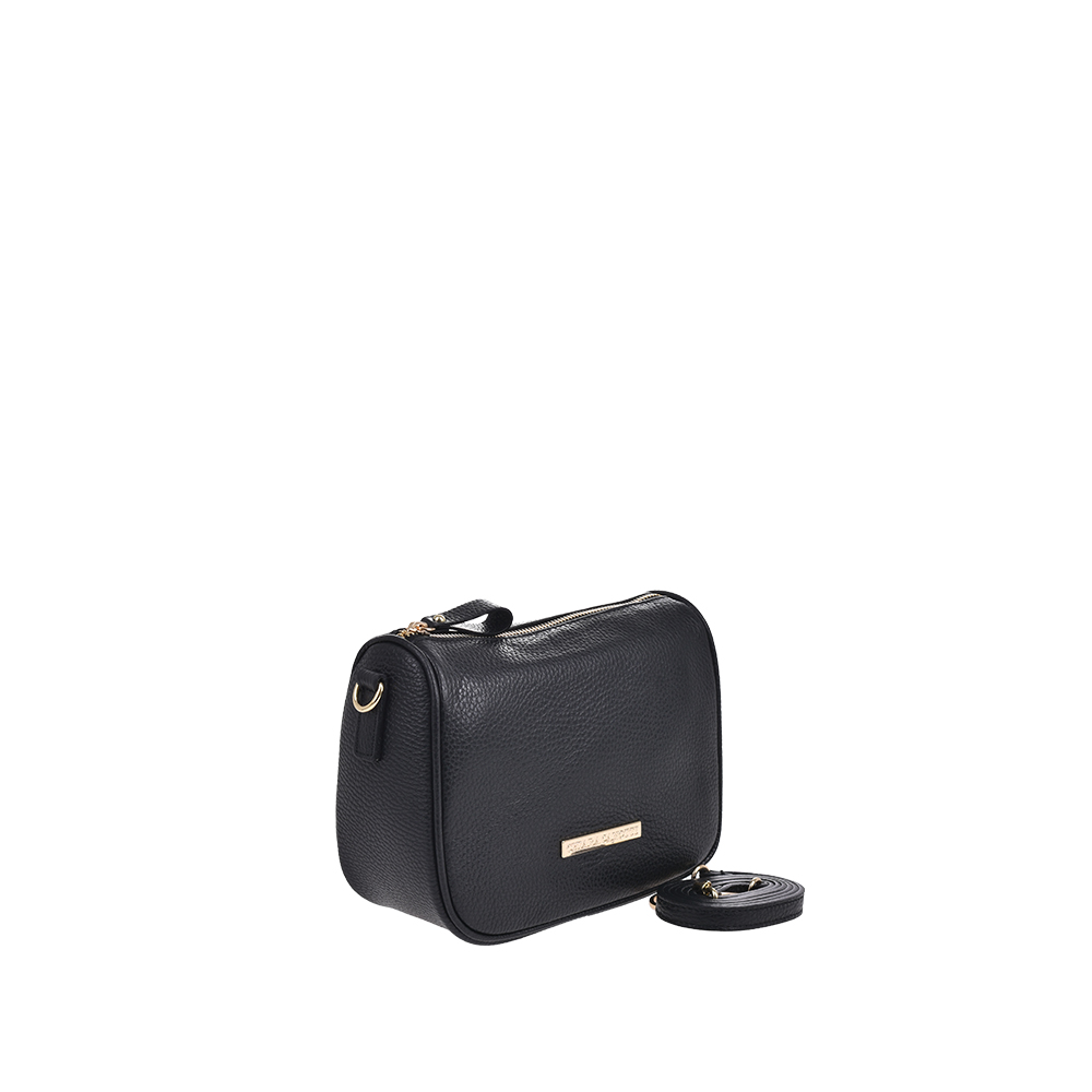 Geanta de umar din piele naturala Chiara Canotti CC1330, Negru, #2, Bagsy