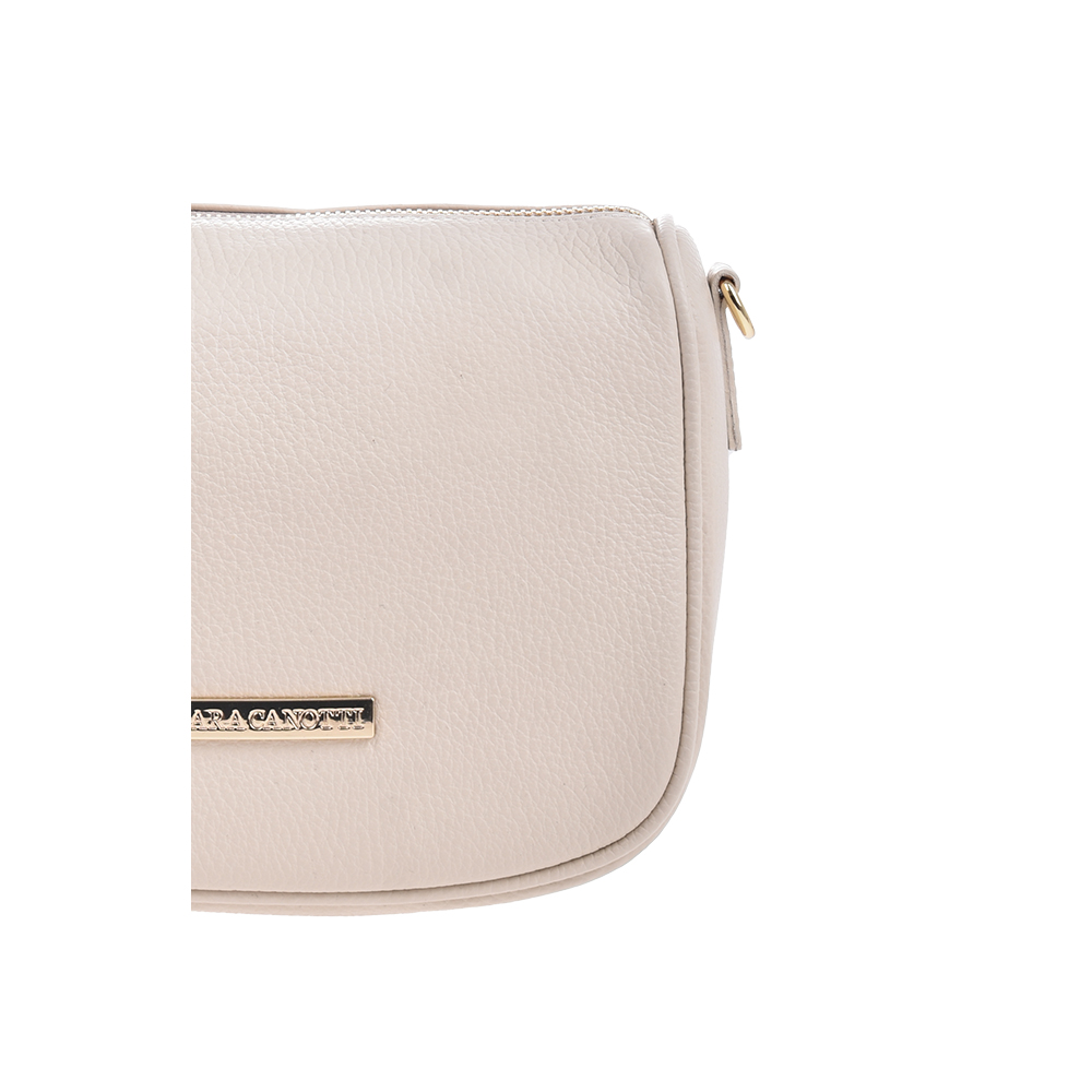 Geanta de umar din piele naturala Chiara Canotti CC1330, Bej, #5, Bagsy