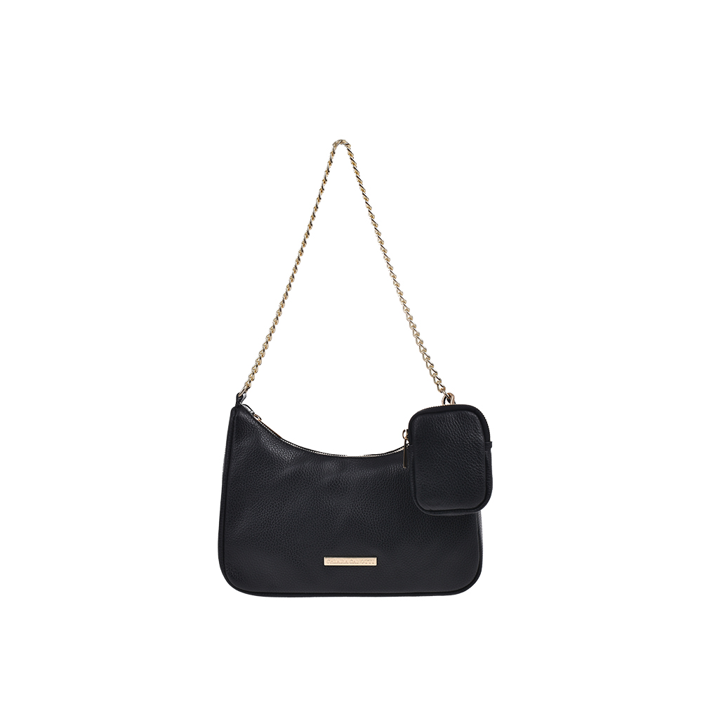 Geanta de mana din piele naturala Chiara Canotti CC1331, Negru, #1, Bagsy