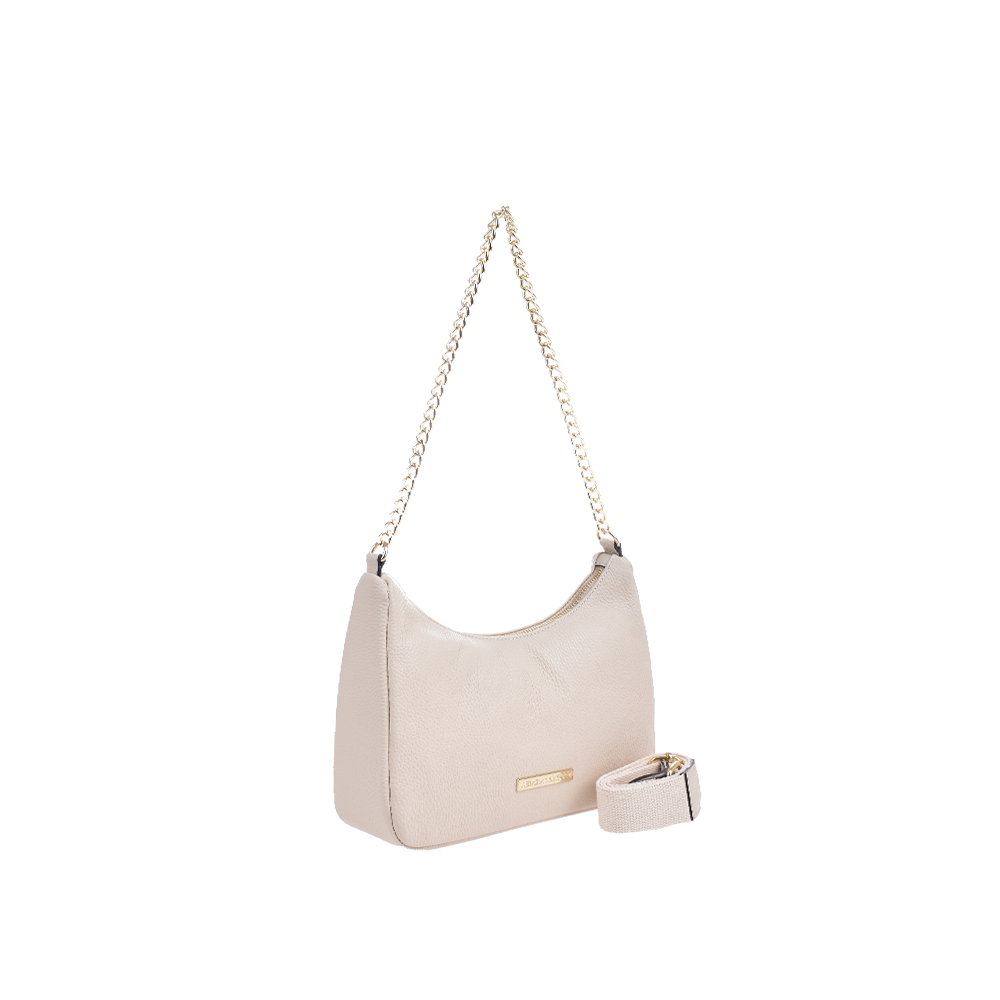 Geanta de mana din piele naturala Chiara Canotti CC1331, Bej, #2, Bagsy