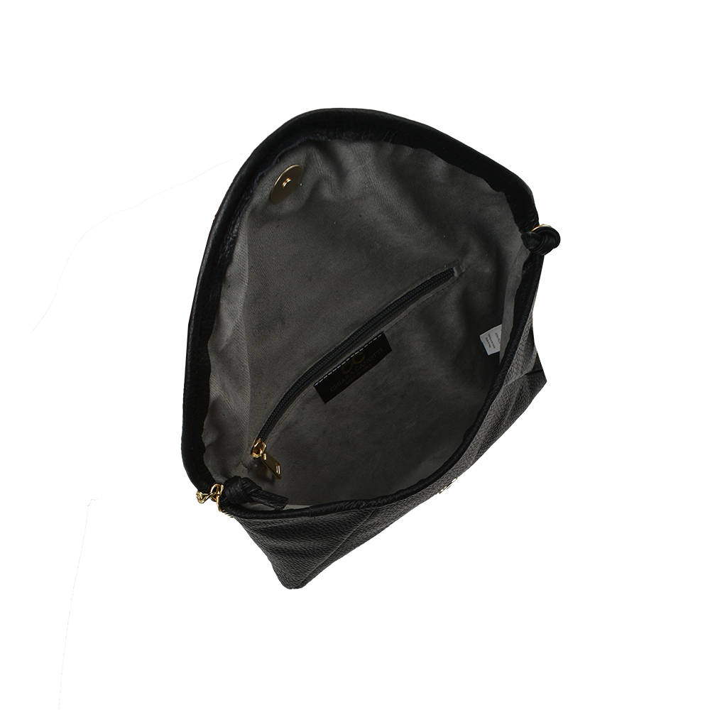 Geanta de umar din piele naturala Chiara Canotti CC1333, Nero, #4, Bagsy