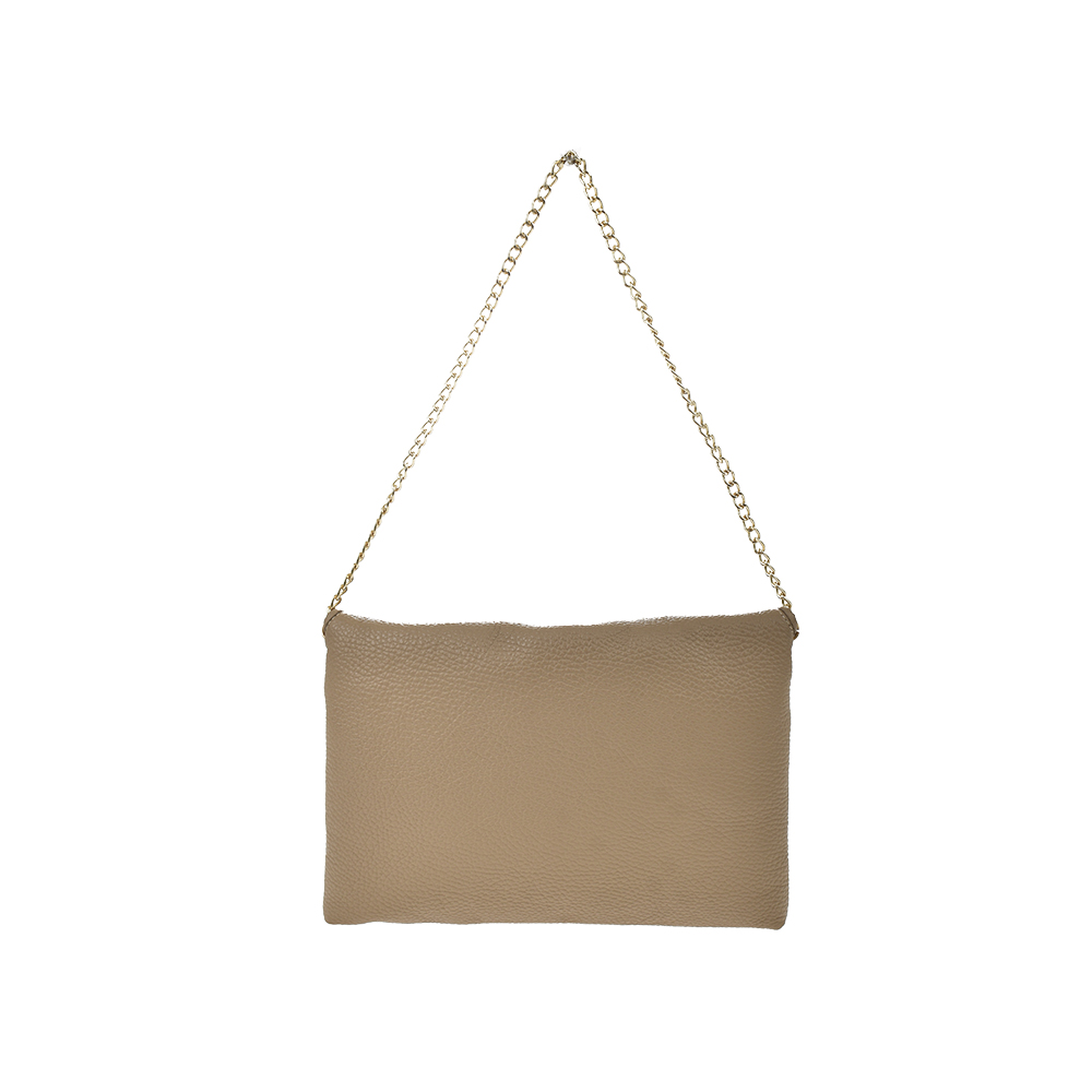 Geanta de umar din piele naturala Chiara Canotti CC1333, Grej, #3, Bagsy