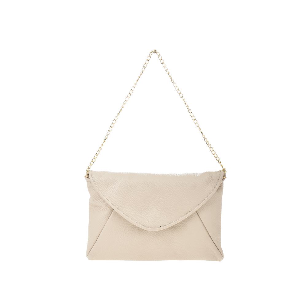 Geanta de umar din piele naturala Chiara Canotti CC1333, Bej, #1, Bagsy