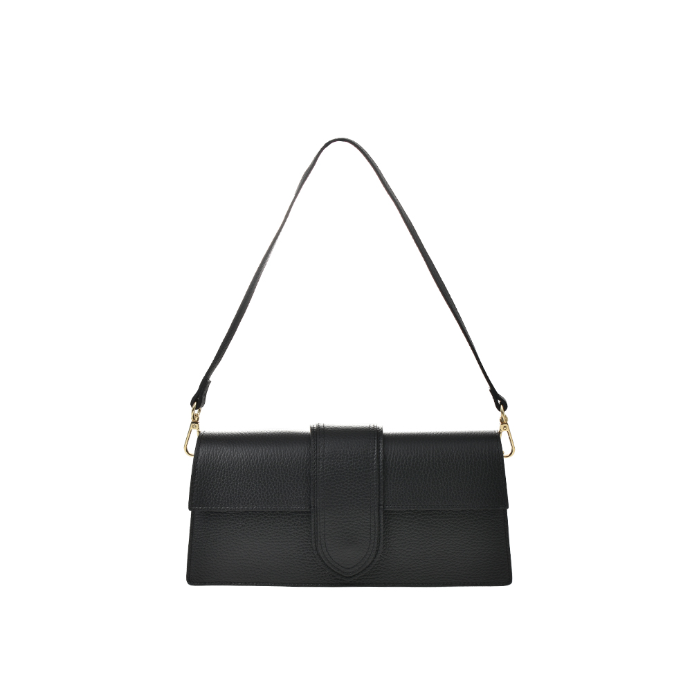 Geanta de mana din piele naturala Chiara Canotti CC1334, Negru, #1, Bagsy