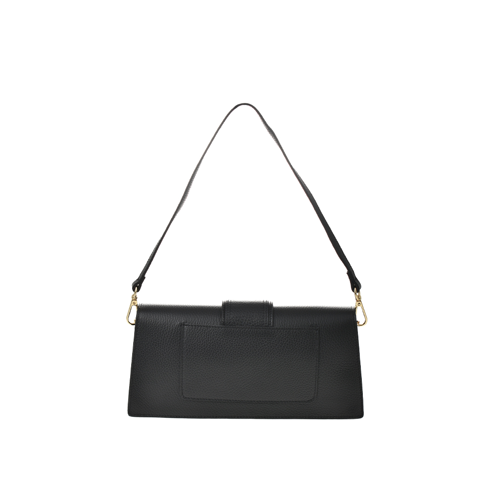 Geanta de mana din piele naturala Chiara Canotti CC1334, Negru, #3, Bagsy