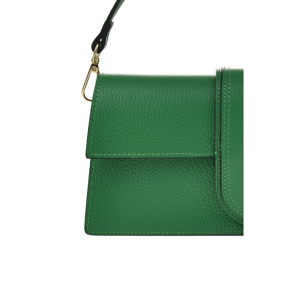 Geanta de mana din piele naturala Chiara Canotti CC1334, Verde, #5, Bagsy