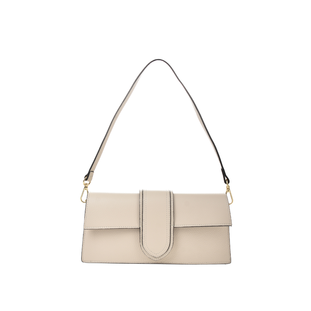 Geanta de mana din piele naturala Chiara Canotti CC1334, Bej, #1, Bagsy