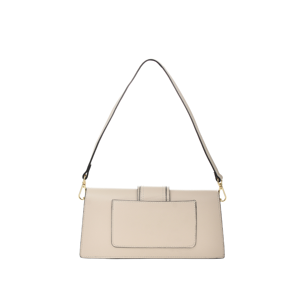 Geanta de mana din piele naturala Chiara Canotti CC1334, Bej, #3, Bagsy