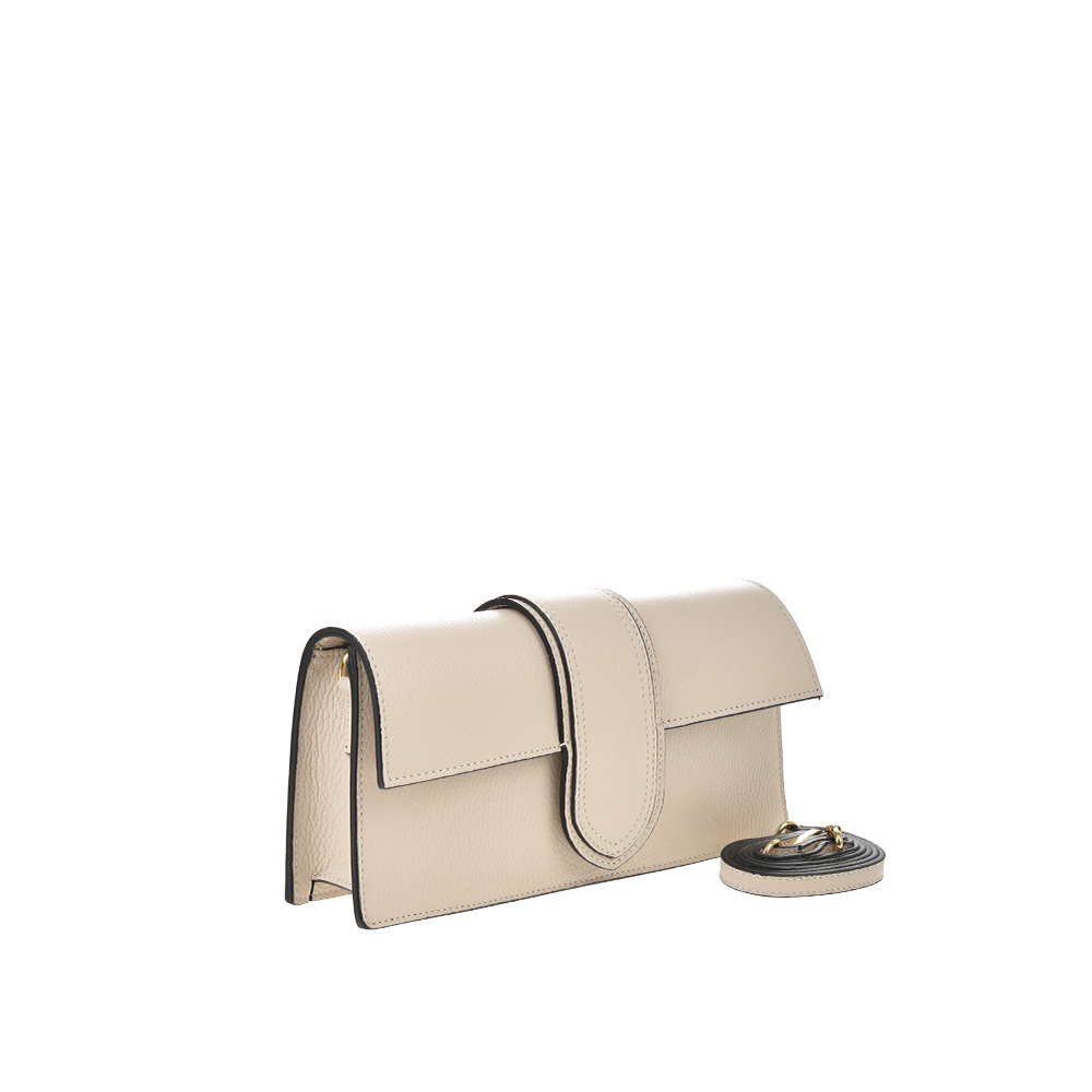 Geanta de mana din piele naturala Chiara Canotti CC1334, Bej, #2, Bagsy