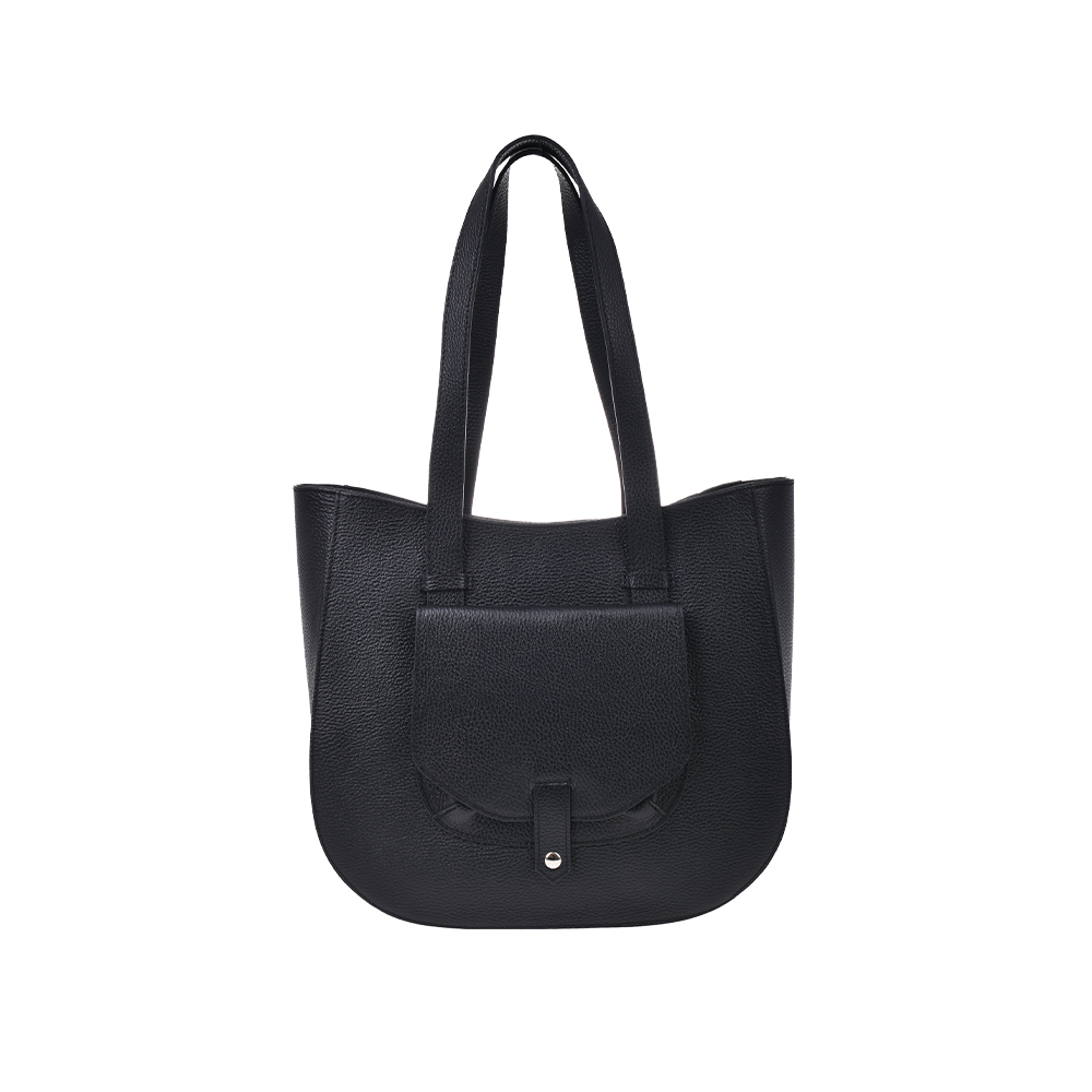 Geanta de umar din piele naturala Chiara Canotti CC1336, Negru, #1, Bagsy