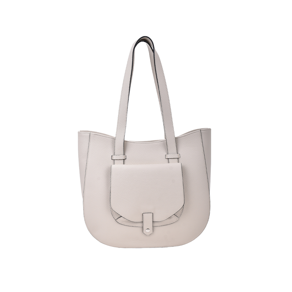 Geanta de umar din piele naturala Chiara Canotti CC1336, Bej, #1, Bagsy