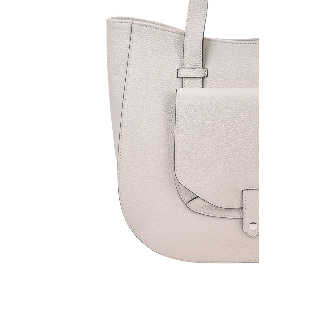 Geanta de umar din piele naturala Chiara Canotti CC1336, Bej, #5, Bagsy