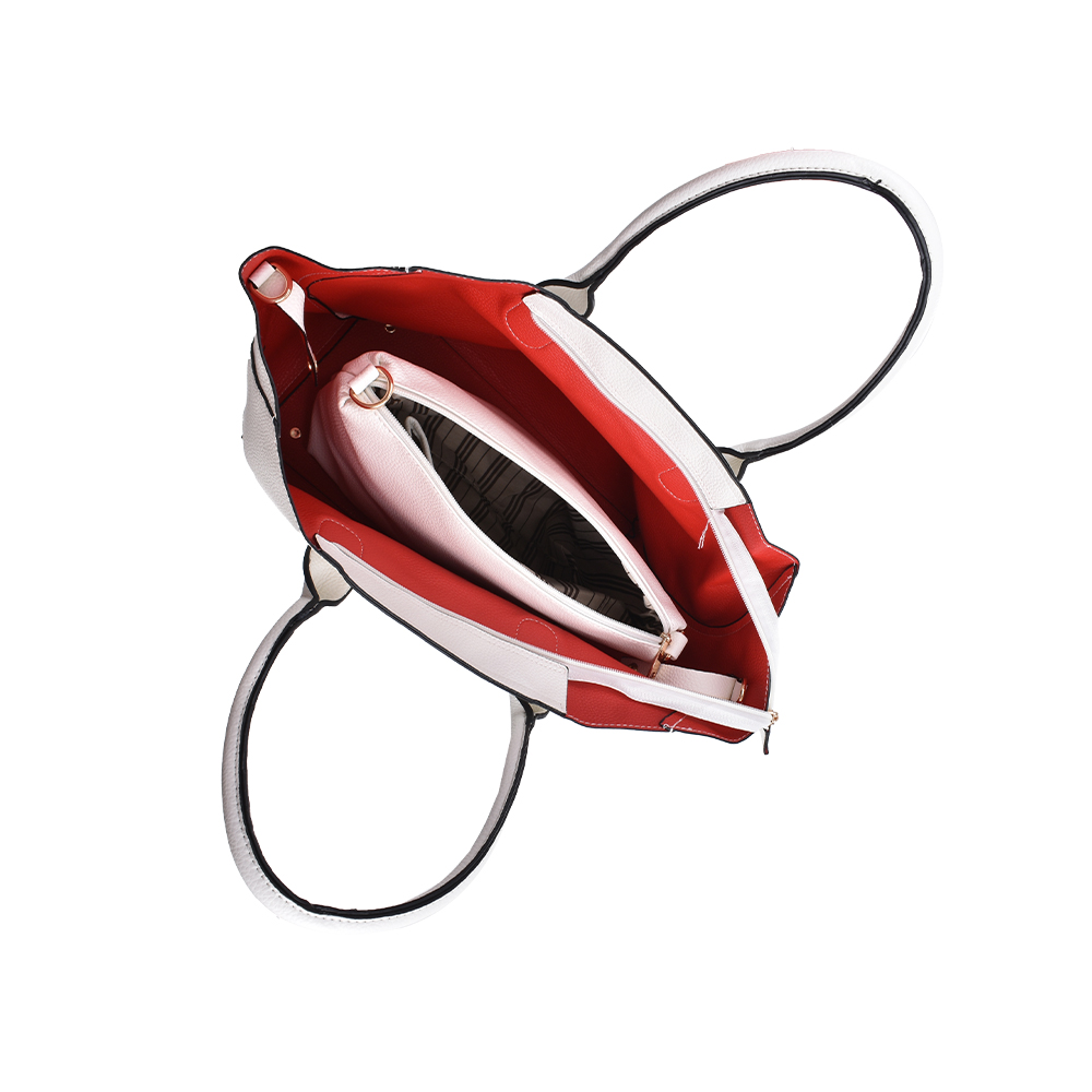 Geanta de mana Francesca Rossi FR6096, Alb, #4, Bagsy