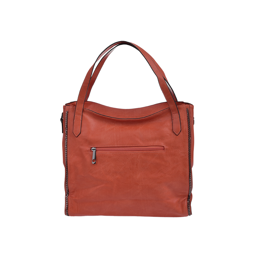 Geanta de mana Francesca Rossi FR6119, Portocaliu, #3, Bagsy