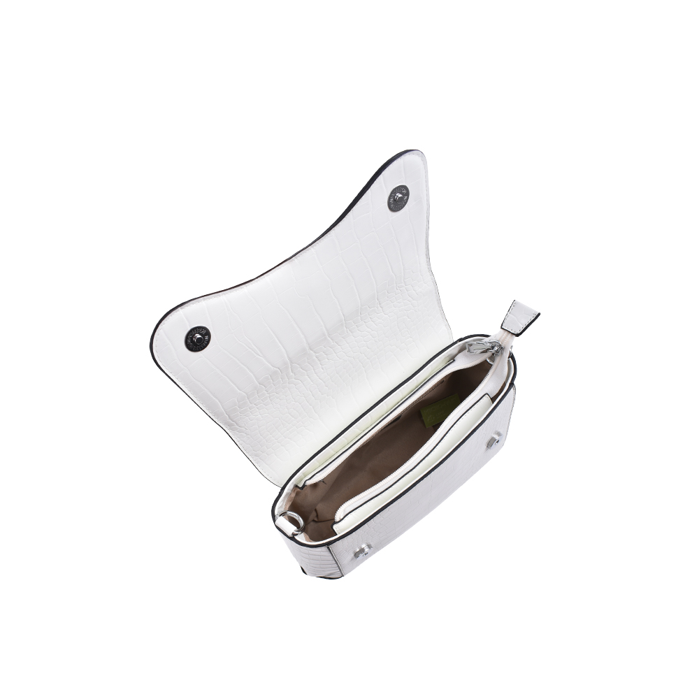 Geanta de mana Francesca Rossi FR6120, Alb, Nr. 4, Bagsy