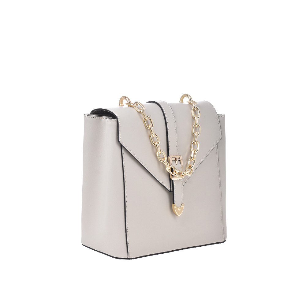 Rucsac dama din piele naturala Antonia Moretti AM1206, Bej, #2, Bagsy