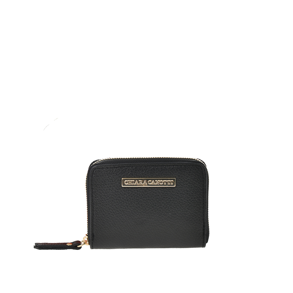 Portofel dama din piele naturala Chiara Canotti CC1375, Negru, #1, Bagsy