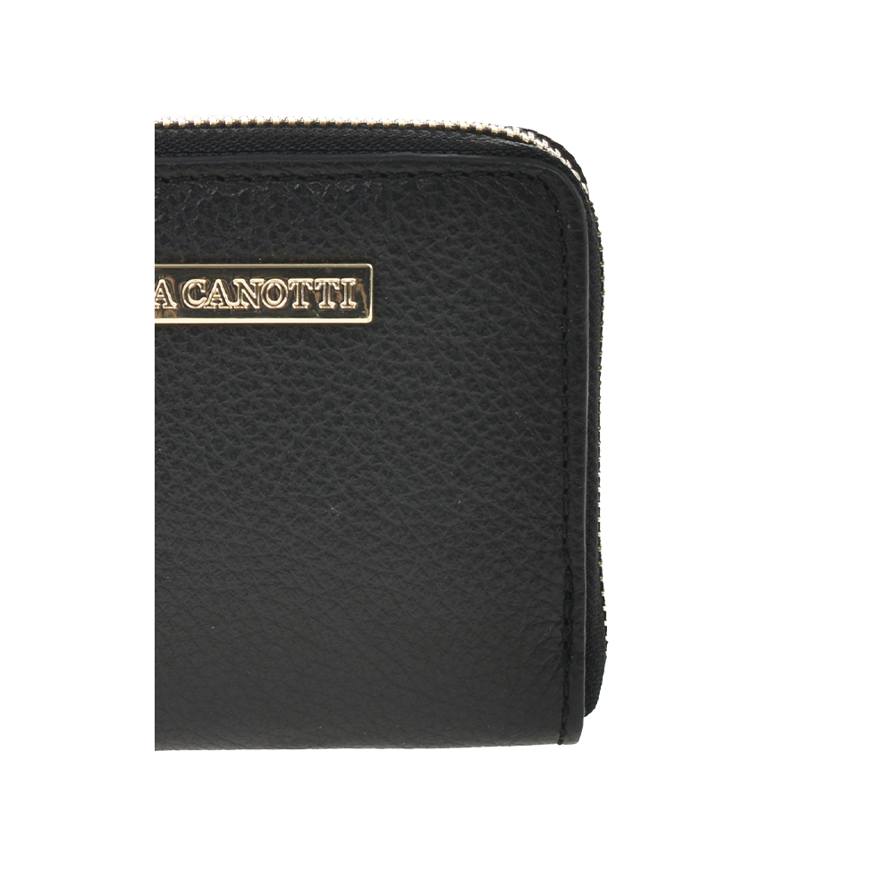 Portofel dama din piele naturala Chiara Canotti CC1375, Negru, #5, Bagsy