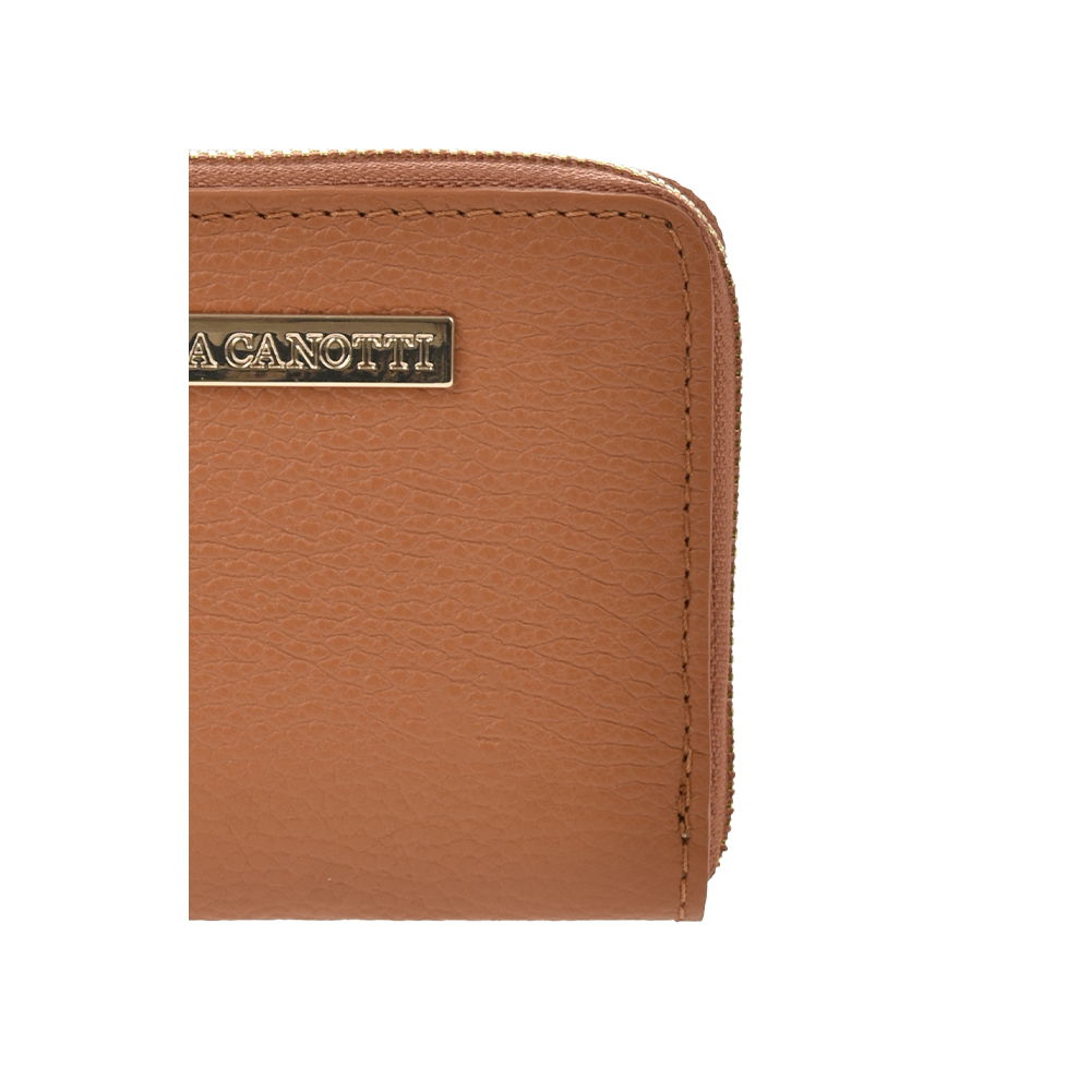 Portofel dama din piele naturala Chiara Canotti CC1375, Cognac, #5, Bagsy