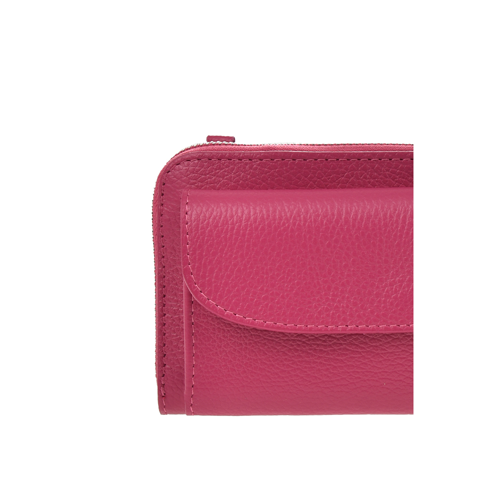 Geanta de umar din piele naturala Antonia Moretti AM1338, Fucsia, #5, Bagsy