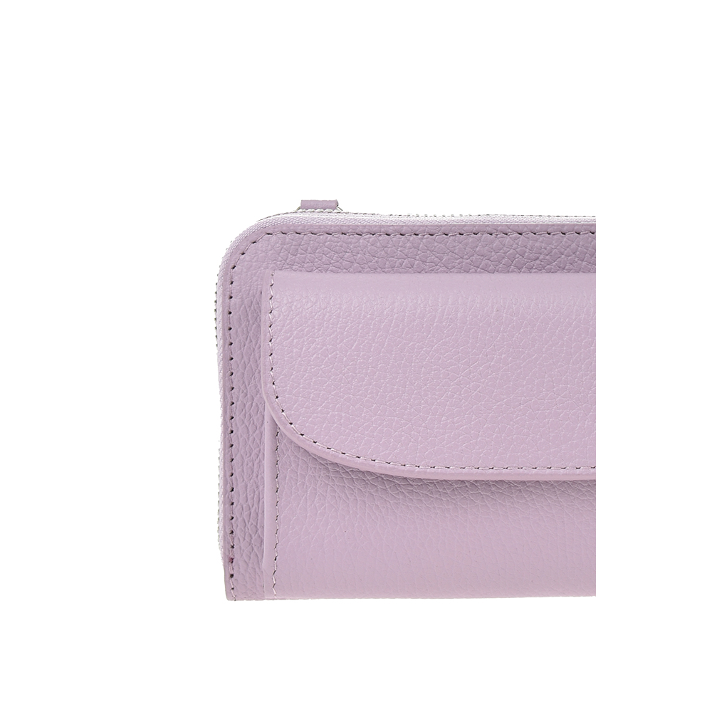 Geanta de umar din piele naturala Antonia Moretti AM1338, Lila, #5, Bagsy