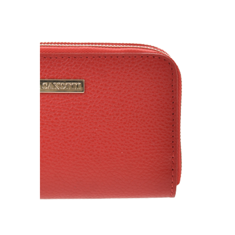 Portofel dublu dama din piele natruala Chiara Canotti CC1376, Rosu, #5, Bagsy
