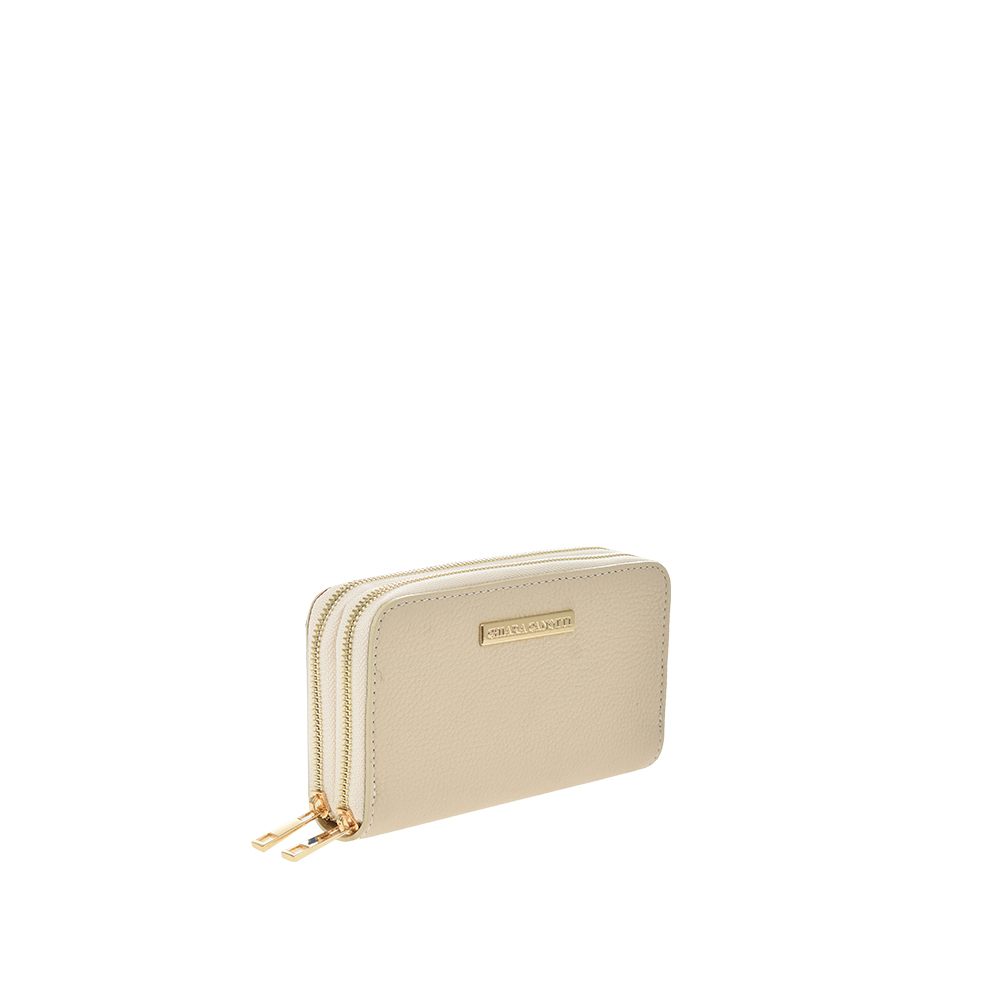 Portofel dublu dama din piele natruala Chiara Canotti CC1376, Bej, #2, Bagsy