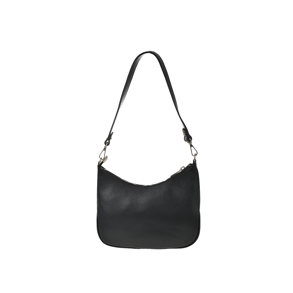 Geanta de mana din piele naturala Antonia Moretti AM1339, Negru, #1, Bagsy