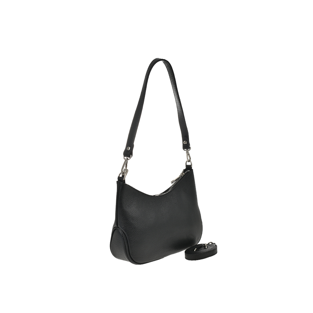 Geanta de mana din piele naturala Antonia Moretti AM1339, Negru, #2, Bagsy