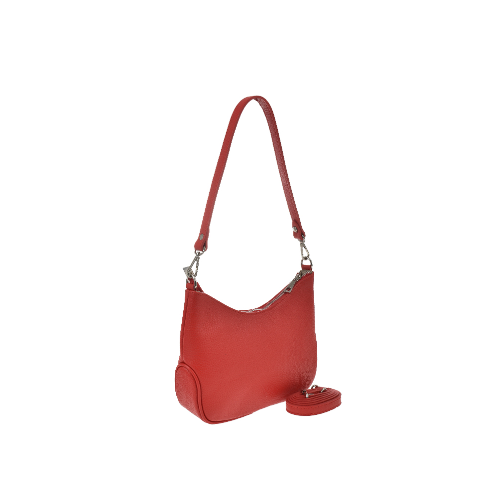 Geanta de mana din piele naturala Antonia Moretti AM1339, Rosu, #2, Bagsy