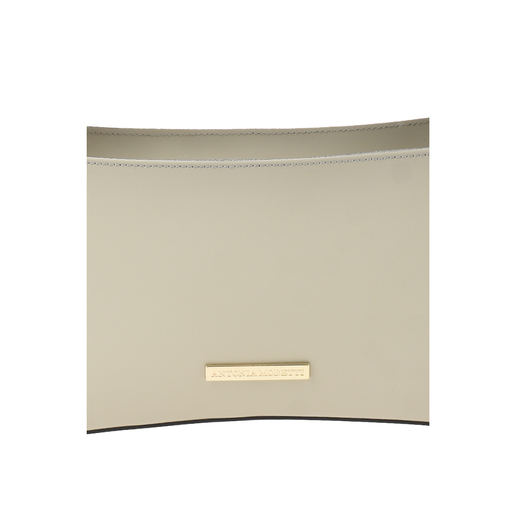 Geanta de umar din piele naturala Antonia Moretti AM1340, Bej, #5, Bagsy