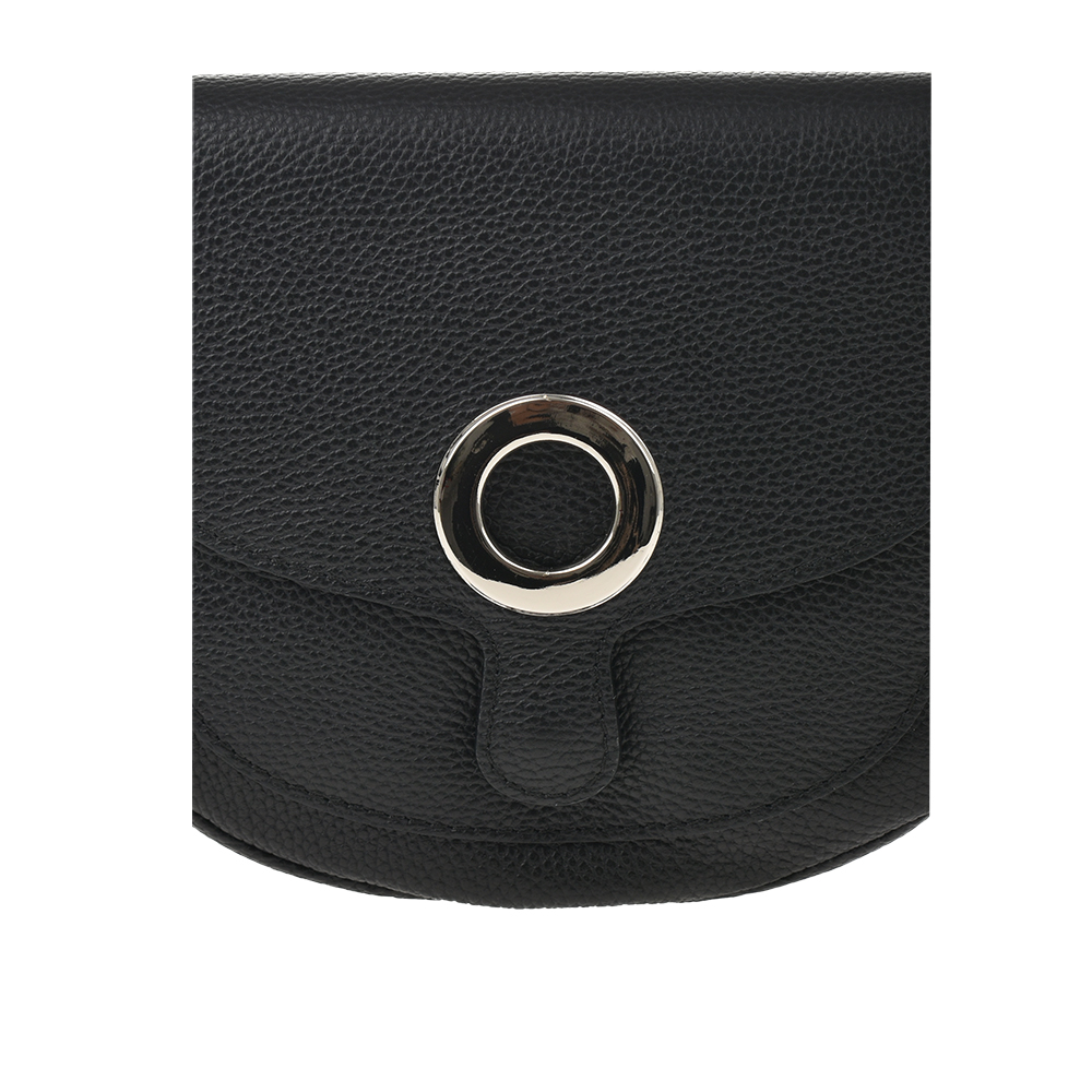 Geanta de umar din piele naturala Antonia Moretti AM1341, Negru, #5, Bagsy