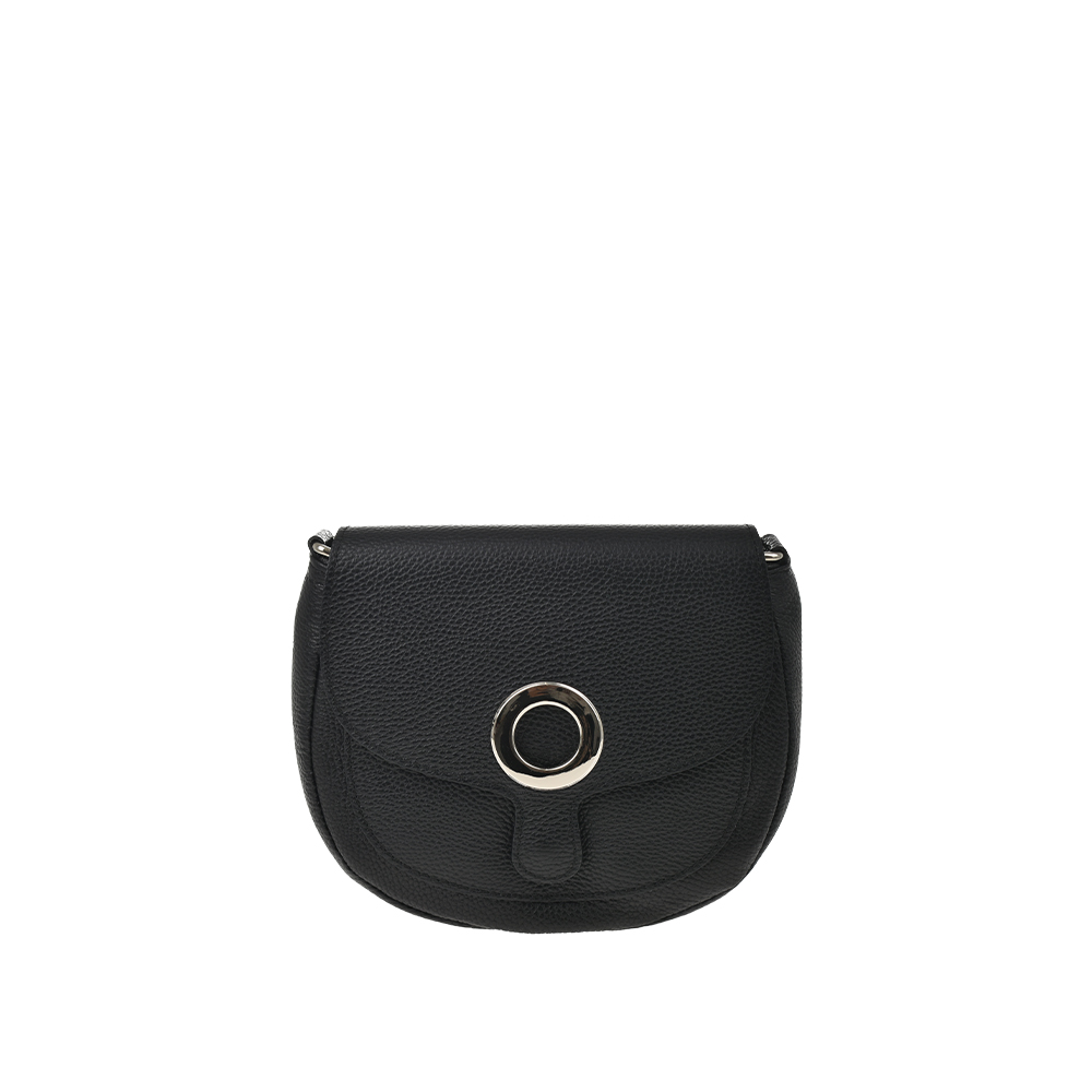 Geanta de umar din piele naturala Antonia Moretti AM1341, Negru, #1, Bagsy