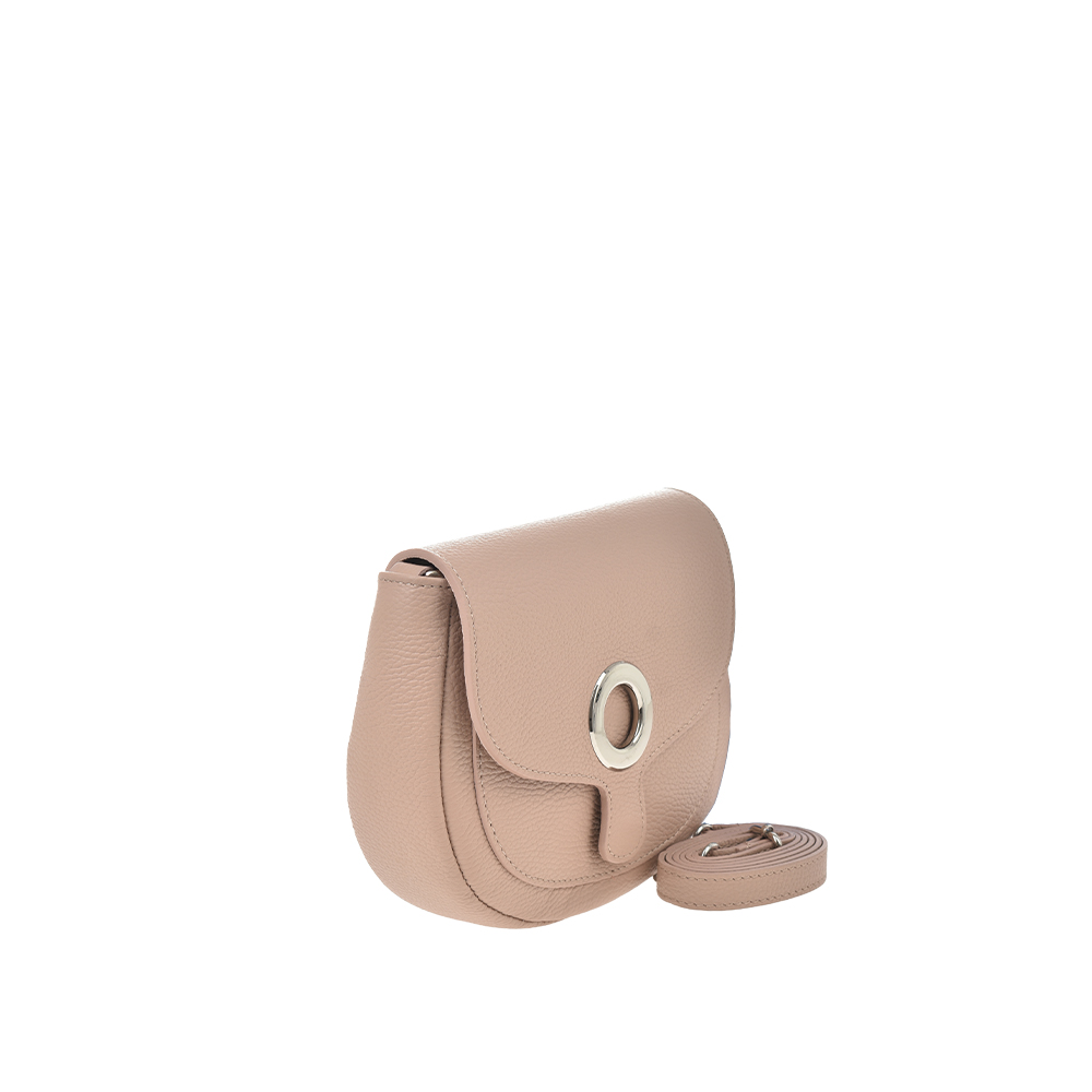 Geanta de umar din piele naturala Antonia Moretti AM1341, Roz prafuit, #2, Bagsy