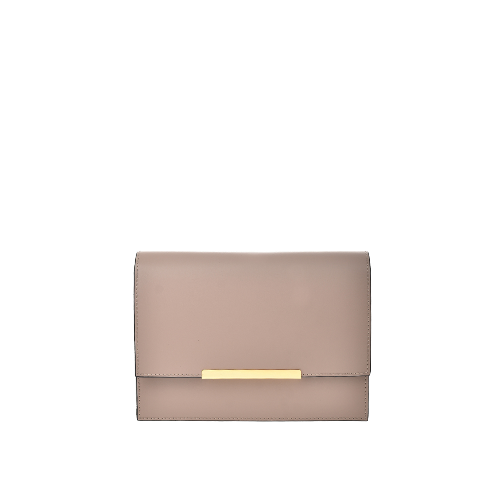 Geanta de umar din piele naturala Antonia Moretti AM1344, Roz prafuit, #1, Bagsy