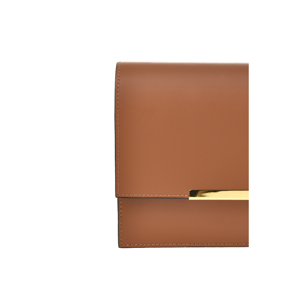 Geanta de umar din piele naturala Antonia Moretti AM1344, Cognac, #5, Bagsy